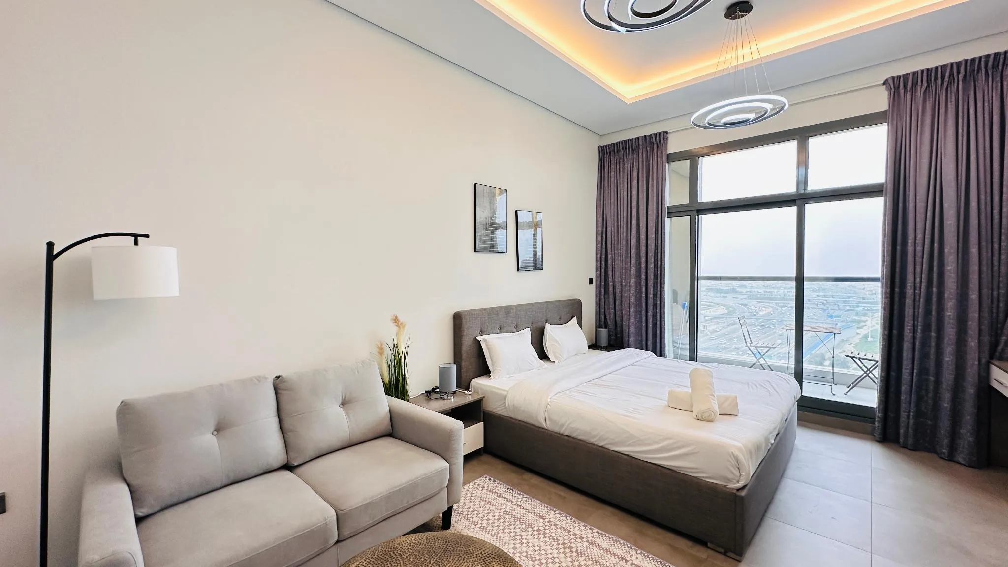 Spacious Studio Apartment Palm View with Big Balcony Free Parking by Belvilla